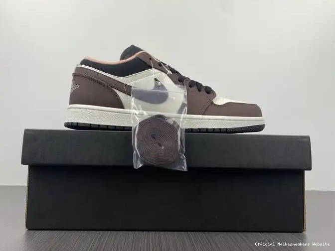Official Maikesneakers Air Jordan Low DC6991-200 1 Mocha 0417